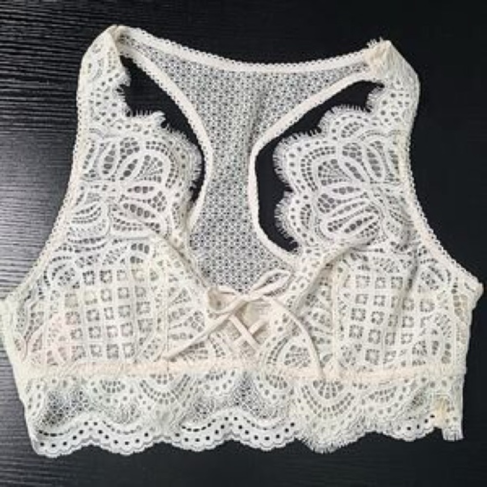 Victoria Secret Lace Crochet Bralette